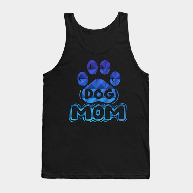 Dog Mom Paw Prints Tank Top by trendybestgift